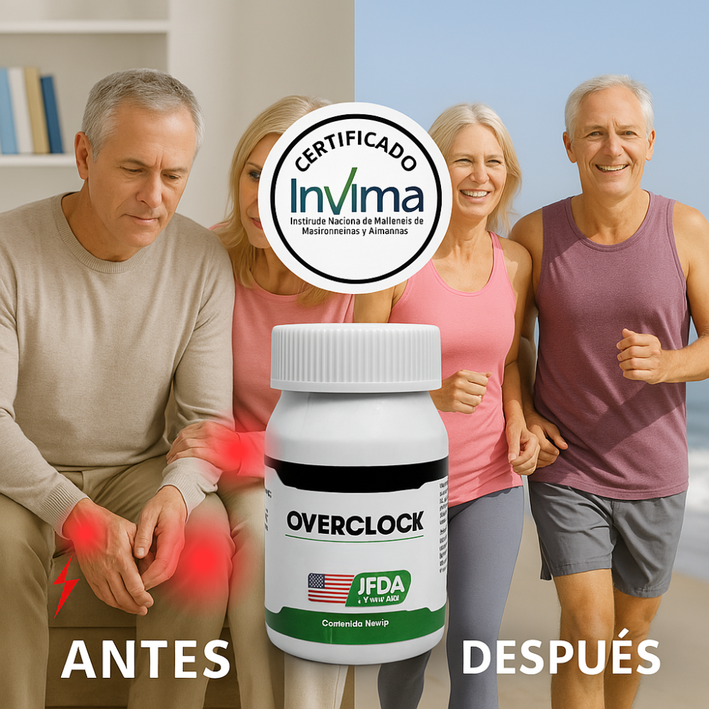 OverClock™ – Alivio rápido para el dolor y la inflamación en las articulaciones