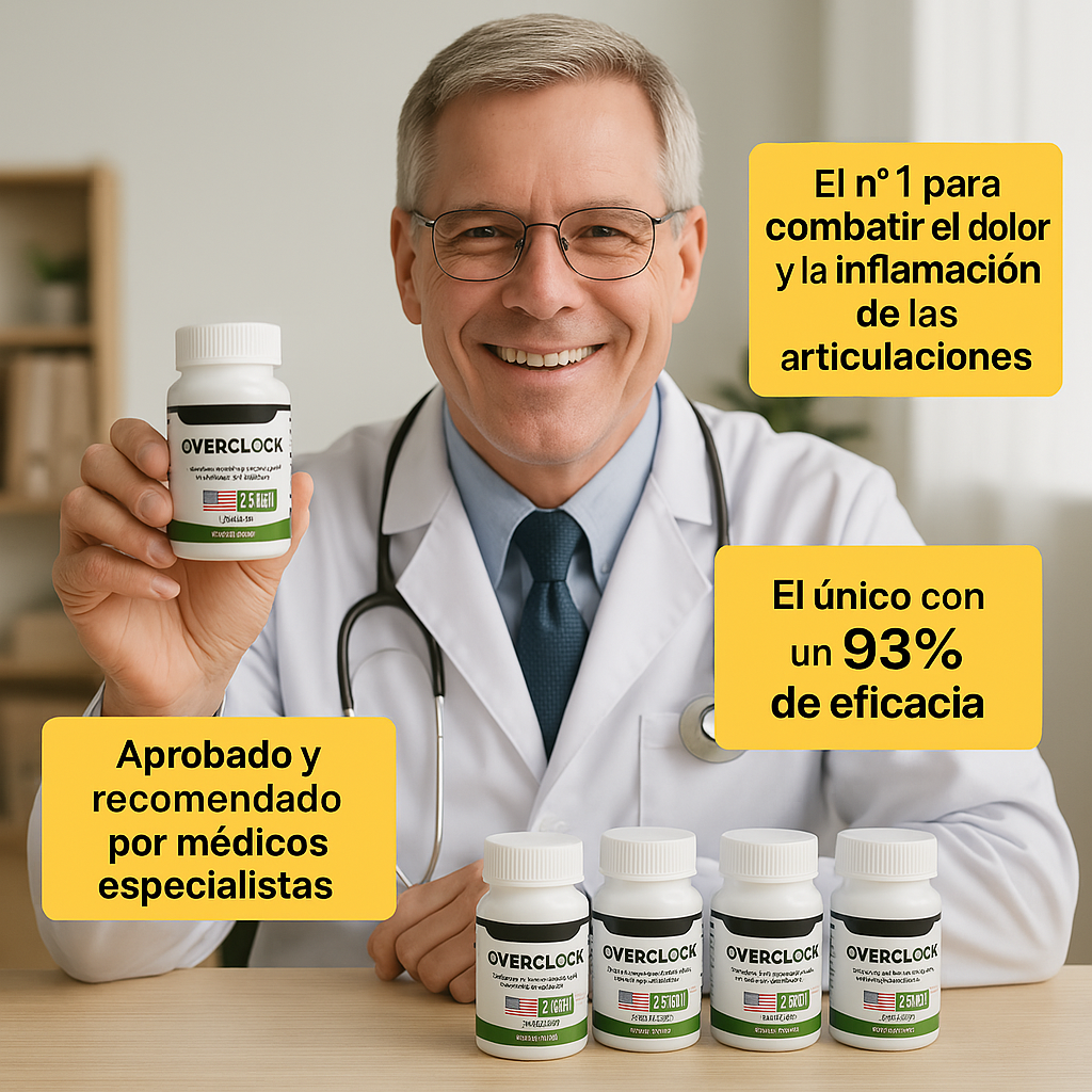 OverClock™ – Alivio rápido para el dolor y la inflamación en las articulaciones