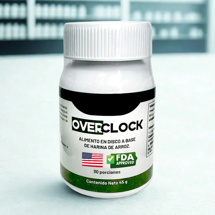 OverClock™ – Potente quemador de grasa y Anticelulítico.